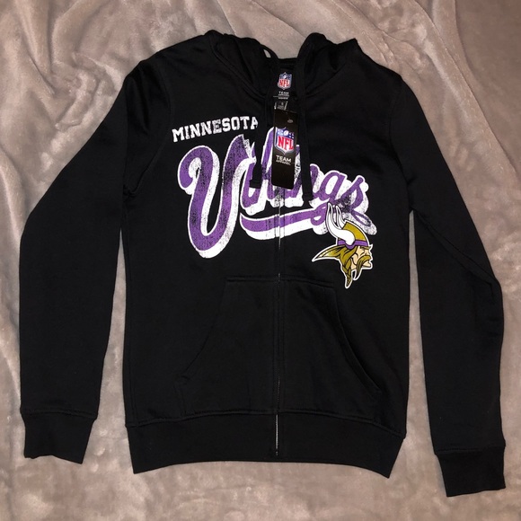 NFL Tops - NWT Vikings zip up team apparel from NFL NFL Tops - NWT Vikings zip up team apparel from NFL